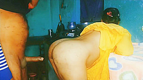 Desi Night Fucking In Her Kitchen With Bengali Boudi