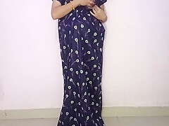 Desi Pregnant Bhabi Nude Dance