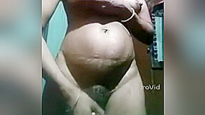 Desi Sexy Girl Taking Off Saree Blouse Showing Big Tits And Having Sex Alone