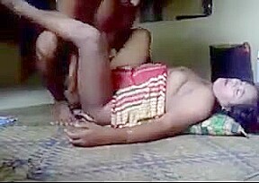 Desi couple licking pussy with fucking on floor 