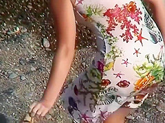 Desirable Women Body At Nude Beach