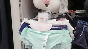 Diaper Girl Wets Herself While Shopping Bras And Panties