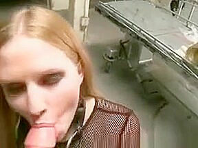 Dirty Blonde Slut Used As Cum Dumpster At Gangbang