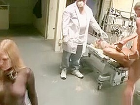 Dirty Blonde Slut Used As Cum Dumpster At Gangbang