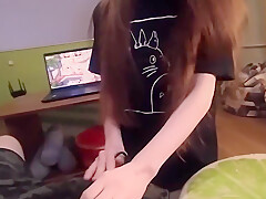 Distracted From The Video Game  I Had To Satisfy Her Ass
