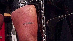 Dom Isaac X Whipped Zac Snow Hard While He Tease His Boner