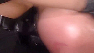 Domina strapon tied sub