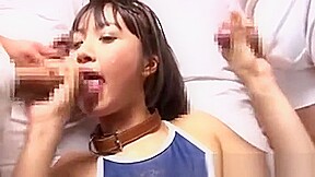 Dominated Tiny Asian Sucking Cock In Gangbang