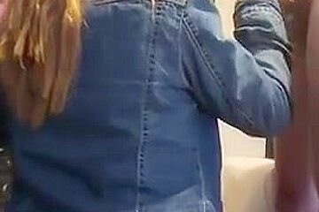 Double Facial Public Cum Walk