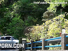 Double Japanese Couple Sex Excursion In The Nature