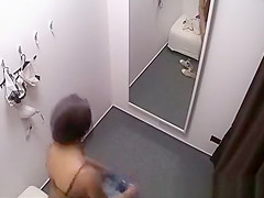 Dressing room at the store 