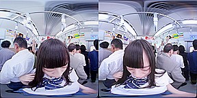 Drooling, Kissing, Groping, Slutty Schoolgirl Raw VR; Fetish JAV VR Porn