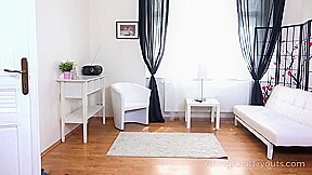 Dude Gives His Gentle Girl A Hard Anal Sex Intimacy With Milane Blanc