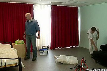 Dutch Big Tits Big Ass Chubby Milf Threesome