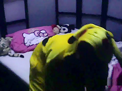E#8 - Home Alone: Naughty kawaii-girl makes burglar forget all about loot 