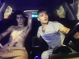ESPANOLES EN EL COCHE Tube Cup