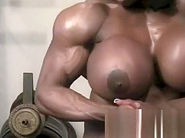 Ebony Female Muscle