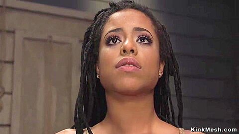 Ebony Whipped And Had Sex 3some Sex With Kira Noir