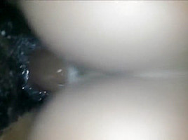 Ebony beauty sucks and fucks