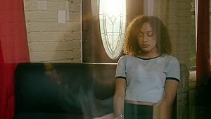 Ebony teenager 18+ Takes Facial