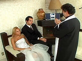 Eduarda with her husband Claudio Marcos