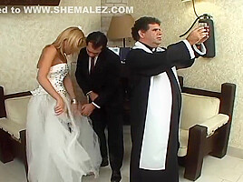 Eduarda with her husband Claudio Marcos