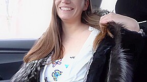 Elise Moon In Public Picked Up A Stranger And Car Blowjob With Continued Sex At Her Home