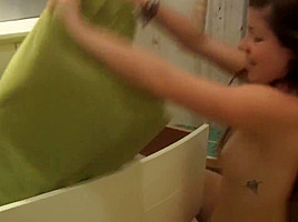 Emily 18 Strip Tease