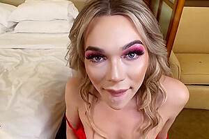 Emma Rose - Slutty Tgirl Gets Her Anus Destroyed By The Black
