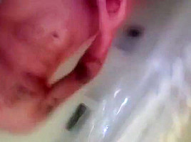 Enjoying myself in the shower hope you like