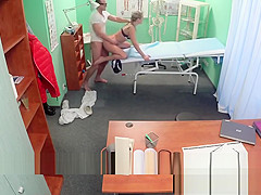 European assfucked patients creampie