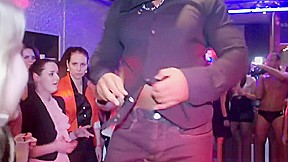 European party teens 18+ have an orgy in the club