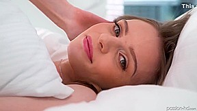 Excited Lad Penetrates His Hotties Cunt From Behind In Bed With Jessae Rosae