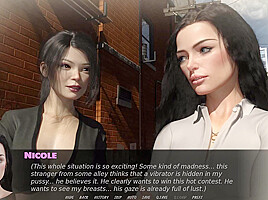 Exciting Games Married Wife Is Showing Her Tits To A Stranger In The Alley Ep 37