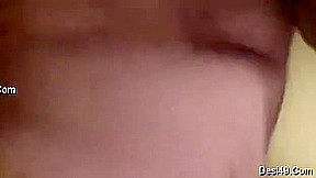 Exclusive- Desi Bhabhi Boob Pressing And Ridding Hubby Dick