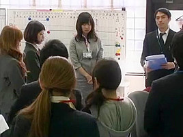 Exotic Japanese chick Hikaru Aoyama, Nozomi Osawa in Incredible Handjobs, Blowjob JAV scene