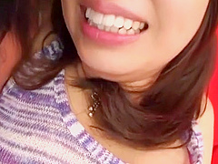 Exotic Japanese chick Kyouko Maeda in Hottest Close-up, Couple JAV video