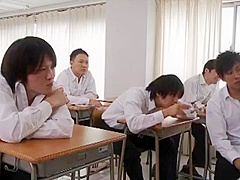 Exotic Japanese chick Tsubasa Amami in Crazy Cougar, Gangbang JAV movie