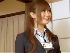 Exotic Japanese chick in Crazy Secretary, Dildos/Toys JAV clip