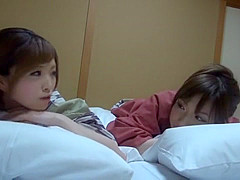 Exotic Japanese girl Rina Kato, Miu Fujisawa in Crazy Amateur, Threesome JAV video