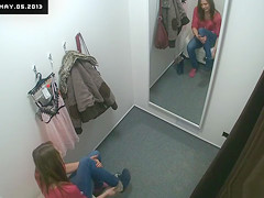 Exotic peeper Changing room porn movie