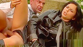 Exquisitely sexy chicks enjoy fully clothed sex with studs