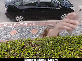 ExxxtraSmall - Adorable Spinner Fucked For Slutty Selfies