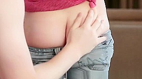 ExxxtraSmall Petite tiny tits babe facialized