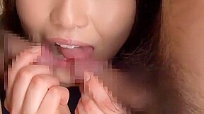 Fabulous Japanese whore Nozomi Kashiwagi in Exotic Blowjob, Threesome JAV scene