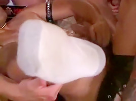 Fabulous amateur gay video with Fetish, Group Sex scenes