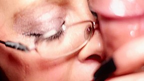 Facial Blow Job Close Up - Awaken - Mandy Dickenz & Ck