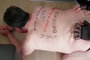 Faggot Humiliated And Fucked