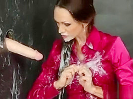 Fake Cum Bukkaked Slut Fucks