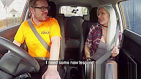Fake Driving School Anal and sexy toys lesson finale